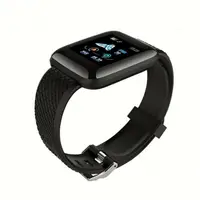 

New 116 plus smart watch BT heart rate blood pressure monitoring sports Pedometer smart Bracelet Wristband