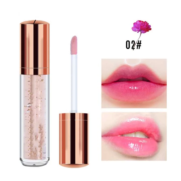 

2021 Custom logo wholesale high quality lip gloss cruelty-free your lipgloss creamy private labelplump lip gloss