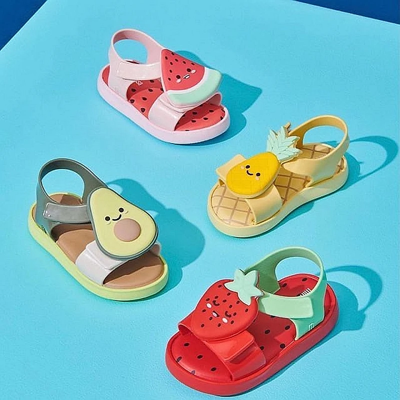 

2022 Mini Children's Jelly Shoes Avocado Children's Fruit Sandals