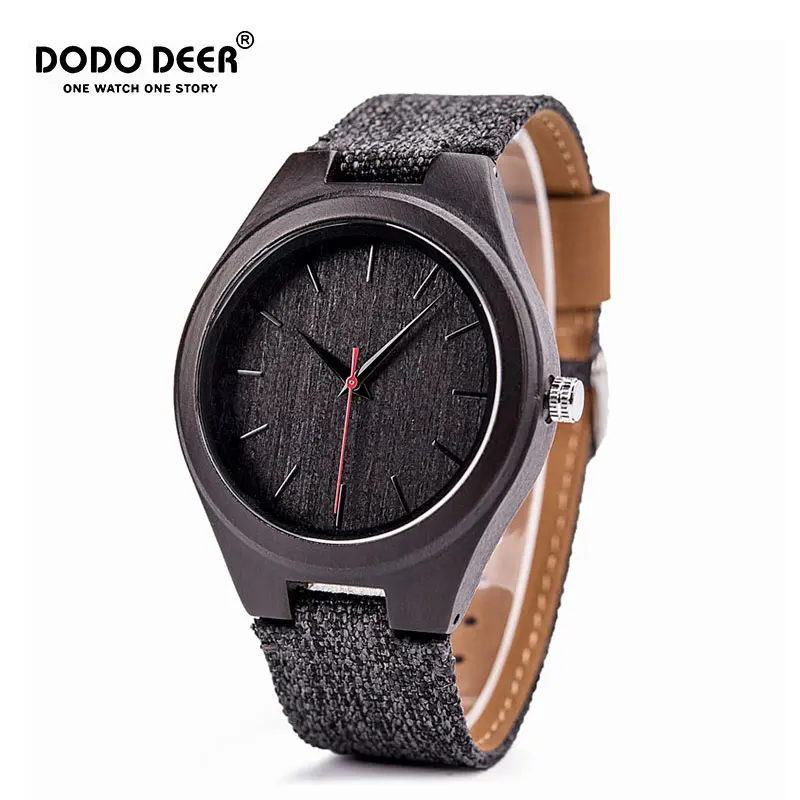

DODO DEER Charm Fashion Sport Antique Business Oem Custom Photo Logo Wooden Wood Watches For Men Luxury Box Packaging 2021