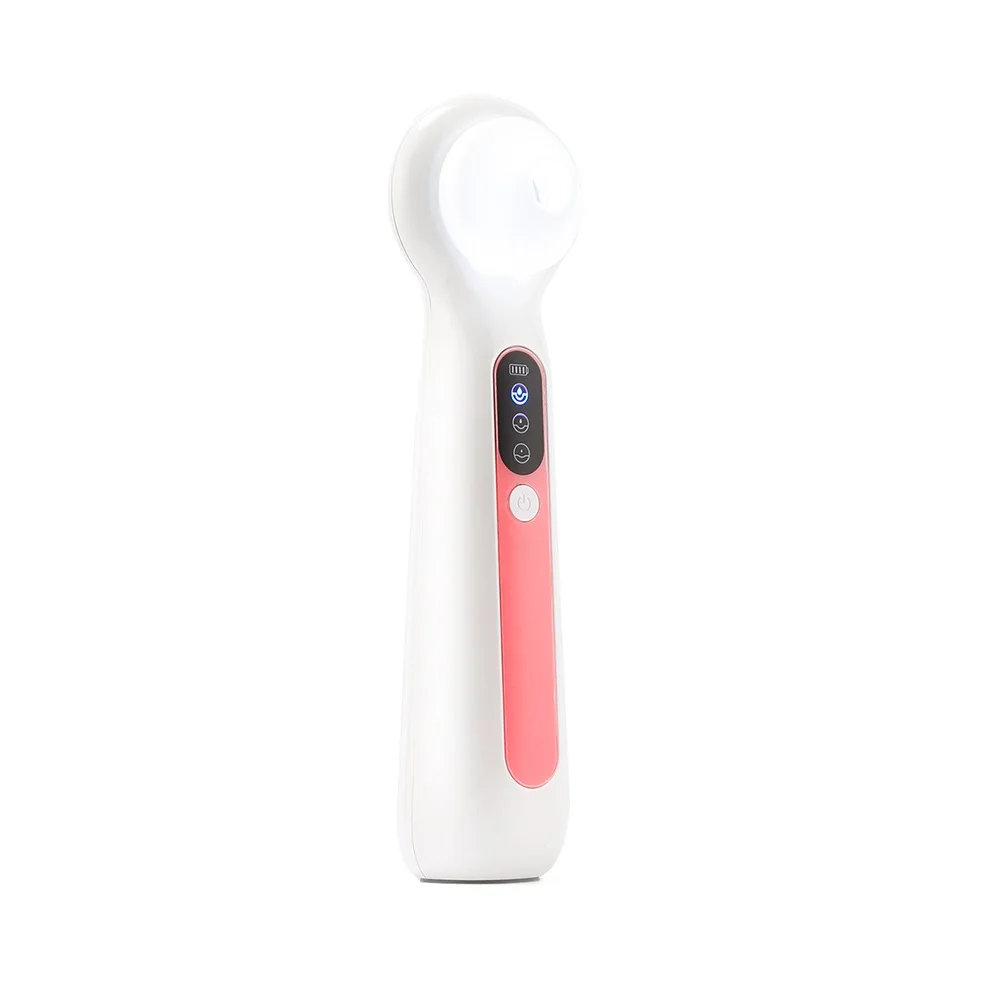 

3 Heads Magnifier Visual Black Head Remover Tool Kit Remover Vacuum Blackhead, Pink&white
