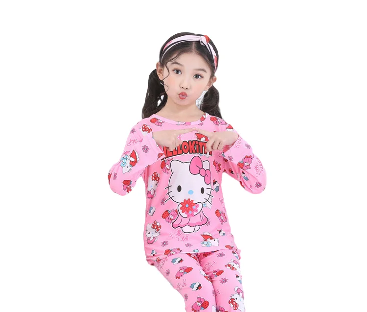 

High quality children's clothing suits wholesale spot children's pajamas girls home service air conditioning clothes cool soft a, Custom made