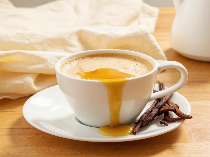 homemade vanilla coffee syrup