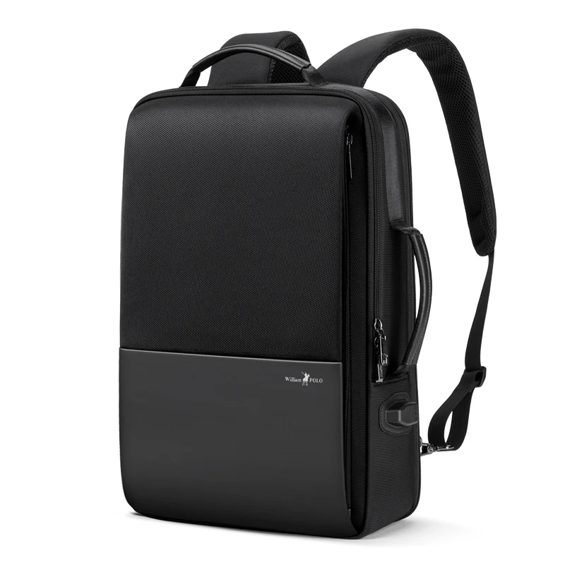 

Wholesale Business Simple Laptop Backpack 17 inch Computer Bag USB School Charging Waterproof Travel Backpack Men