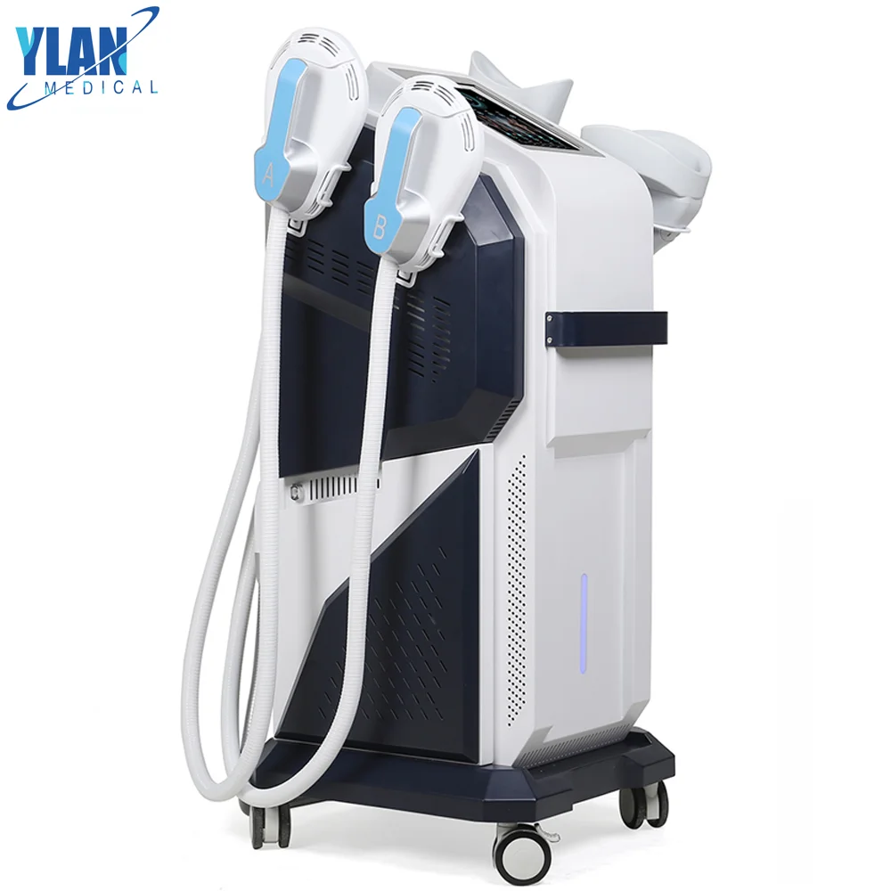 

New Arrival EMS slimming Muscle Building Stimulator 4 Handle Ems Cryo Body Sculpting Machine