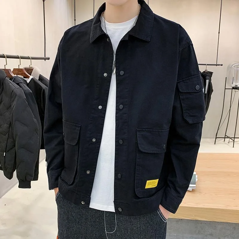 

Men's Casual Clothes Spring and Autumn Coats Trend Workwear Jackets Men's 2022 New Men's Clothing Dropshippping