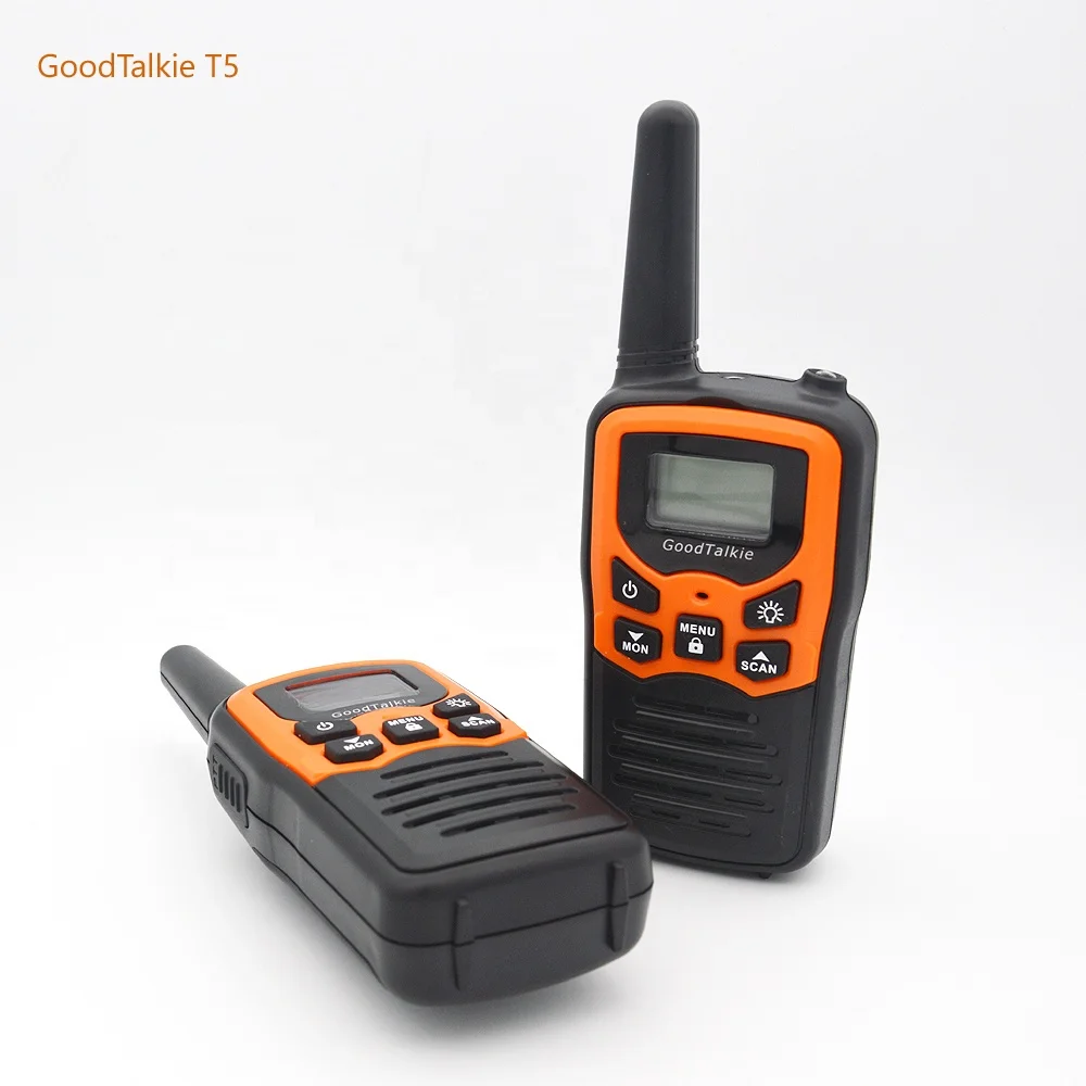 
GoodTalkie T5 long range two way radios travel walkie talkie 6 km 