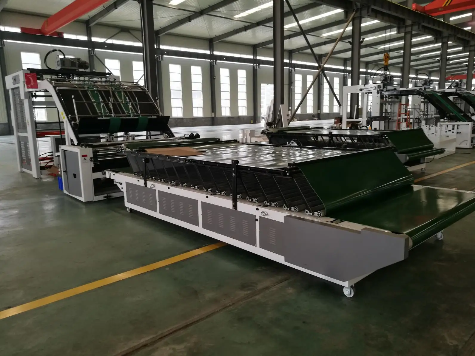 5 ply corrugated box flexo printer rotary slotter die cutter machine