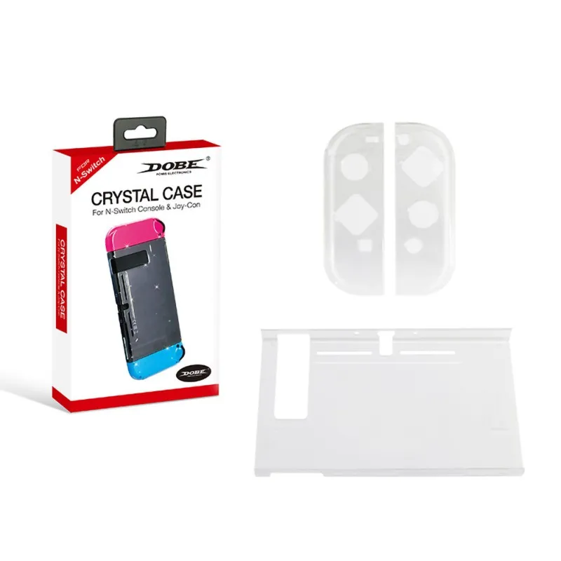 

TNS-1850 Transparent TPU Case For Nintend Switch Case For N-Switch Joy-Cons Cover Skin