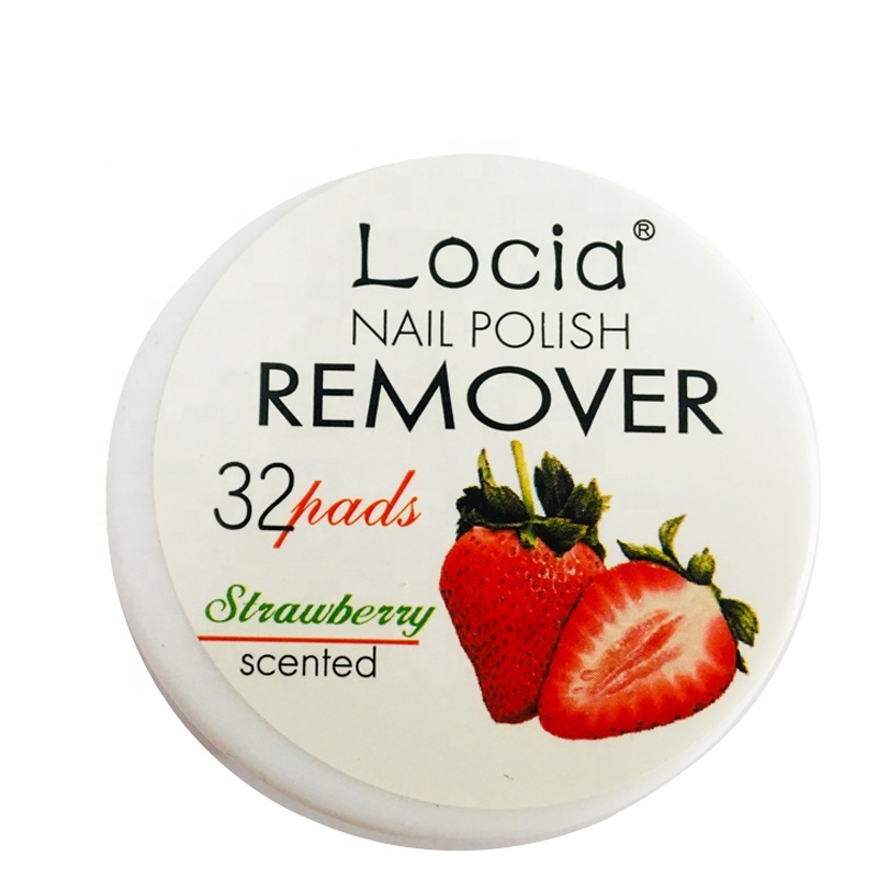 

Acetone Free Fruit Scents Nail Polish Remover Pads, 6 fruit scents