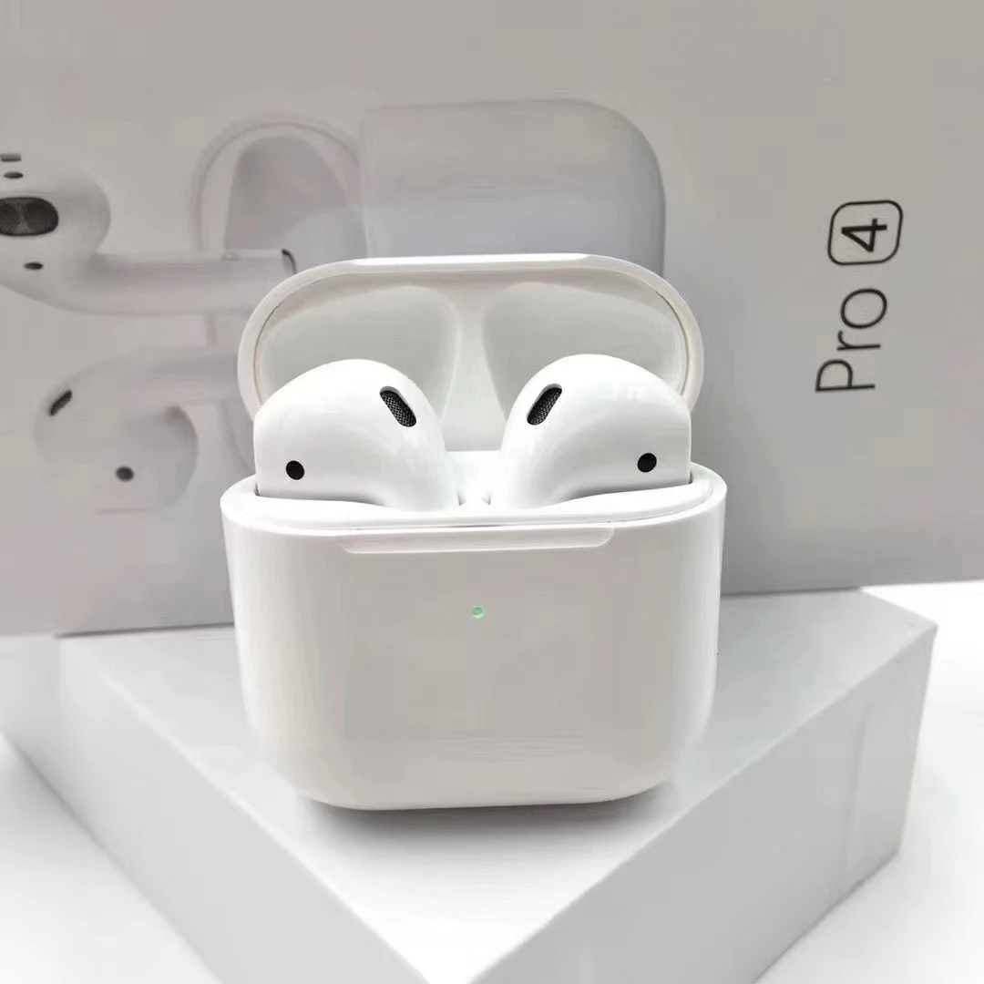 

New top-selling TWS PRO 4 BT5.0 Siri Earphone touch-controlled Earphone Wireless Earphone Pro4 TWS, White