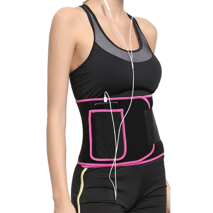 

Top Selling Sports Body Shaper Waist Trainer Tummy Girdle Running Sport Tummy Belt Sport Belt Women, Blue, yellow, pink, black