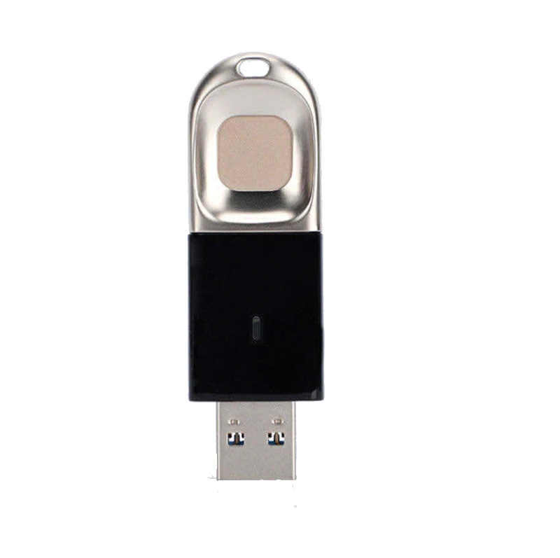 

2020 Wholesale biometric encryption Fingerprint usb flash drive 16gb/32gb/64gb with personalized company logo, Red