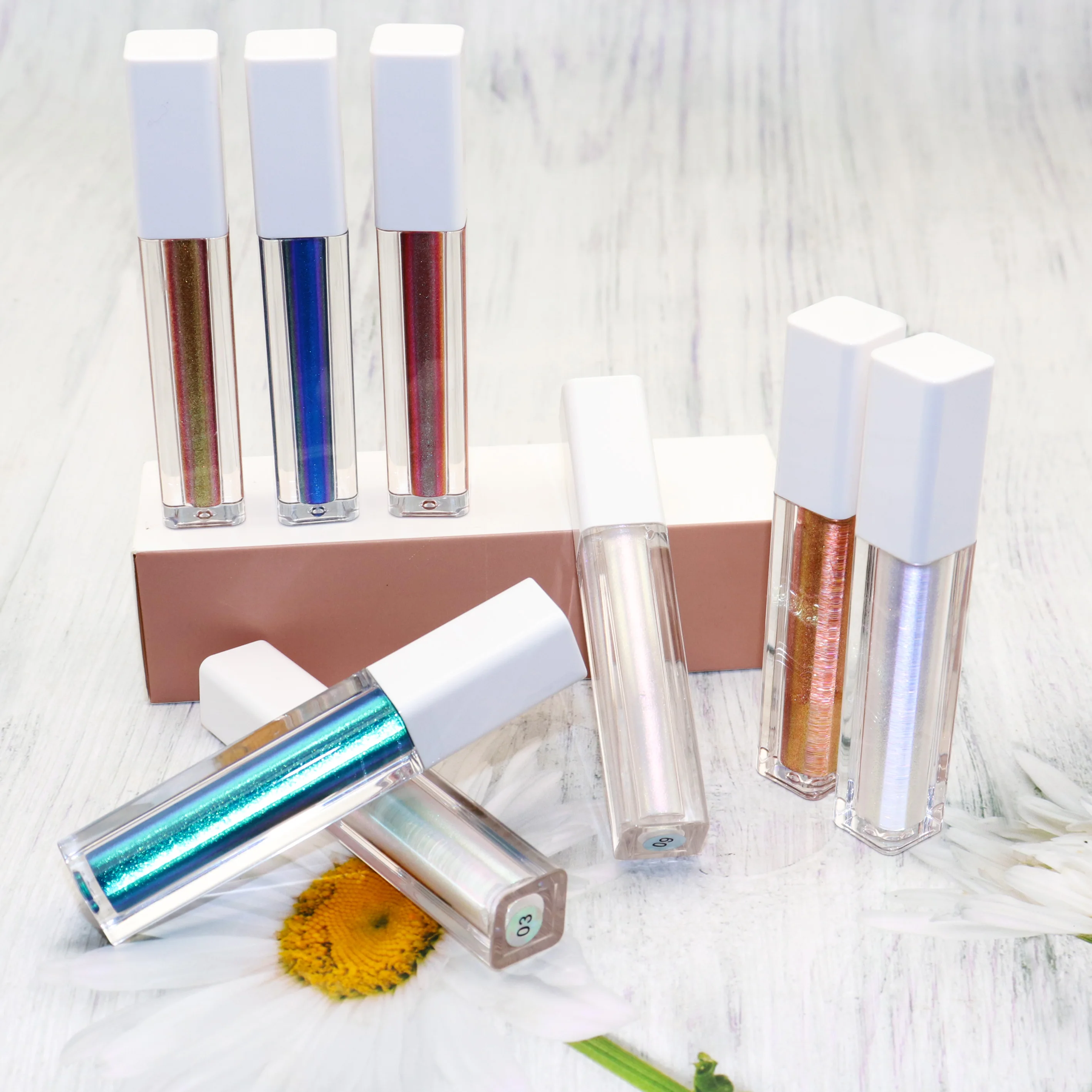 

Liquid Eyeshadow Cream Glitter Highlighter Factory Supplier OEM/ODM