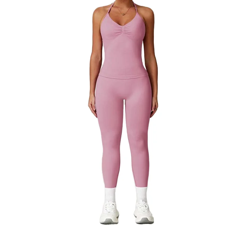 2-Piece Set High-Waisted Quick-Dry Yoga Set
