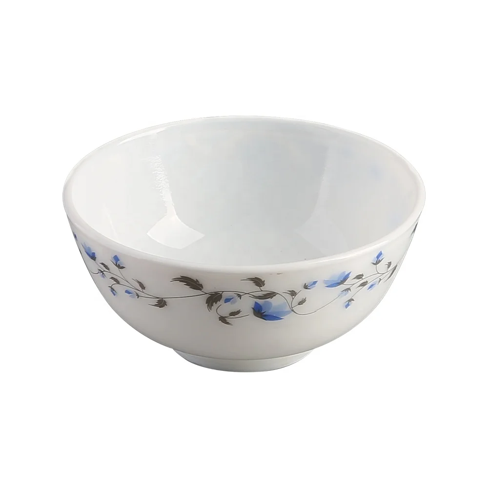 
Customized Chinese tableware opal glassware soup bowl 