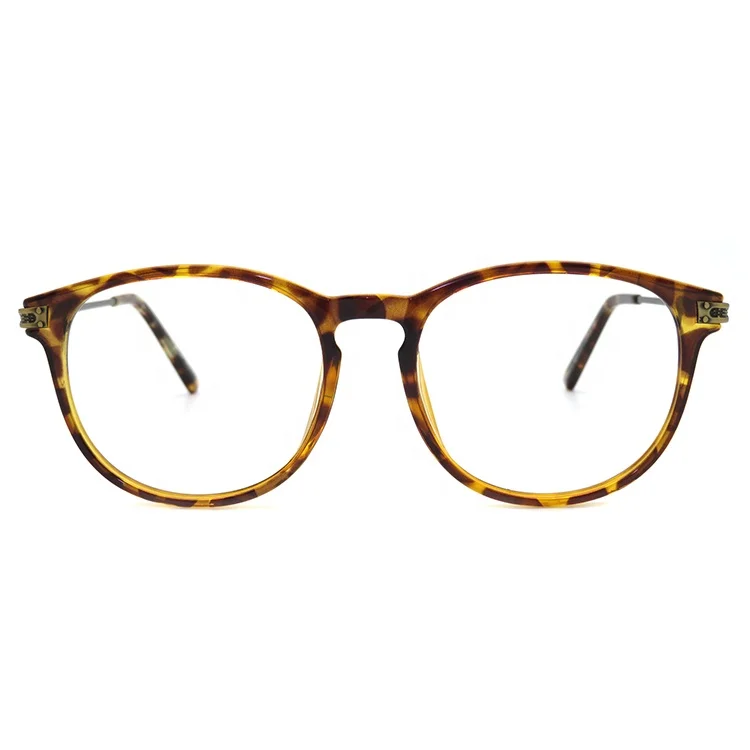 

High Quality TR Frame Fashion Women Eyeglasses Frame Vintage Round Clear Lens Glasses, 3 colors or custom colors
