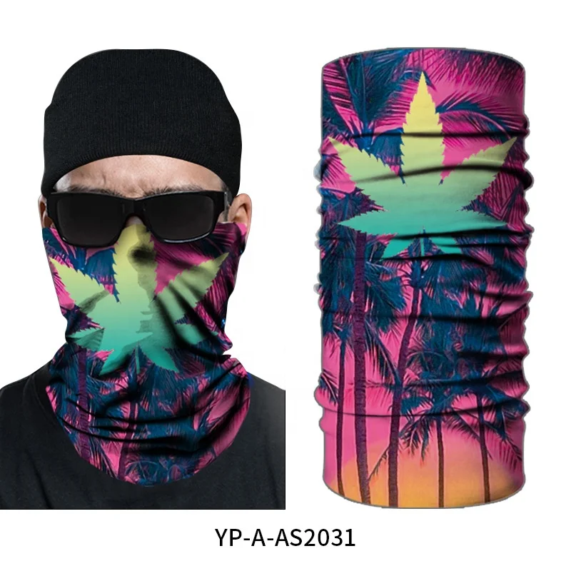 

ZOYOPSPORTS Outdoor camouflage pattern 3D seamless headscarf sunscreen fishing mask cycling motorcycle anti-UV flying scarf, Printing