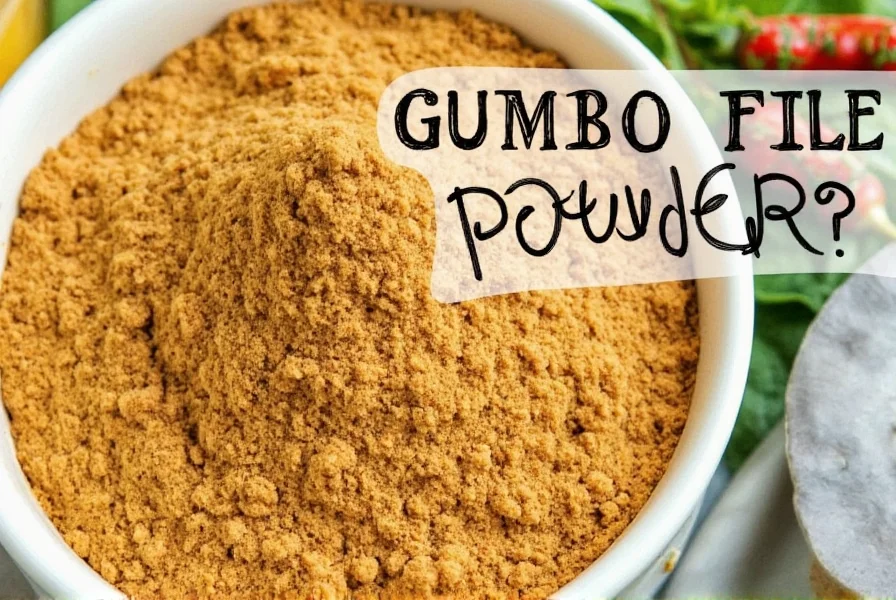 Gumbo with File Powder