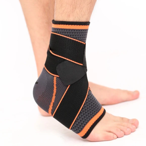 

Custom Color Elastic Compression Protector Stretchable Ankle Brace Sports Support Bandage, Customized color