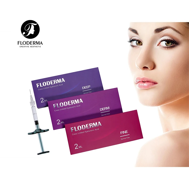 

World class Floderma Hyaluronic acid anti aging Hyaluronic acid dermal filler, Transparent