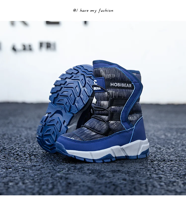 Fancy Kids Winter Boots Warm Outdoor Warm Snow Boot For Young Children Amazon