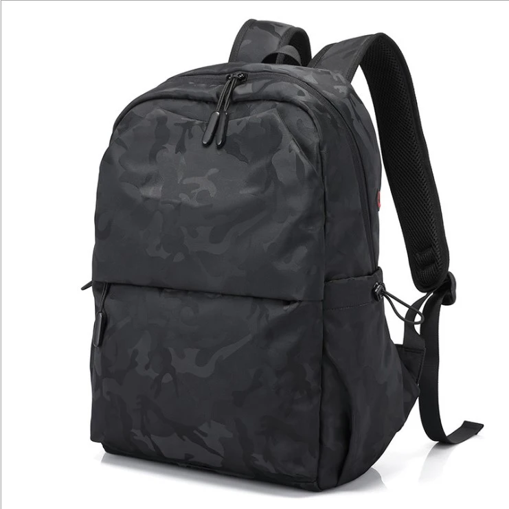 

2021 New Oxford Cloth School Leisure Business Travel Waterproof Backpack, Black, gray