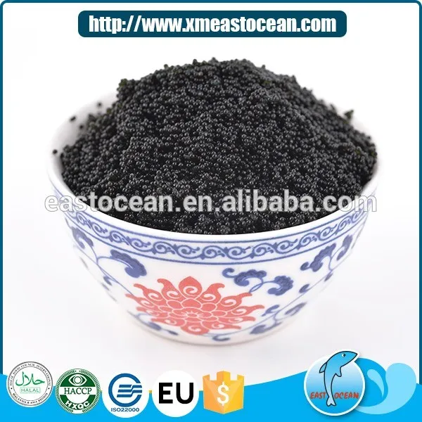 High quality healthy frozen seasoned capelin roe for sushi
