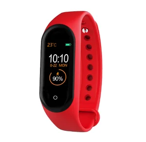 New Bluetooth Smart watch Health Fitness Intelligent Tracker Watch M4 Smart Bracelet with Heart Rate Monitor Calories Reloj