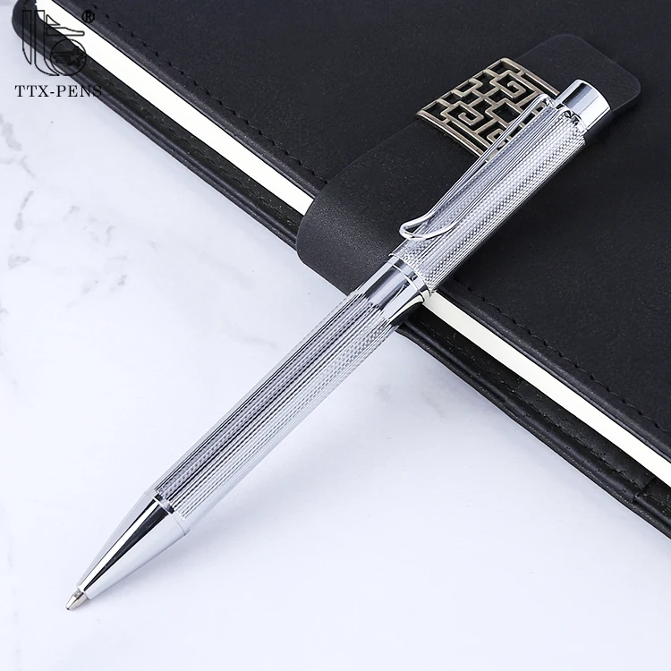 

logo printing pens Quality black blue red pen custom metal gift ballpoint pen, Customized