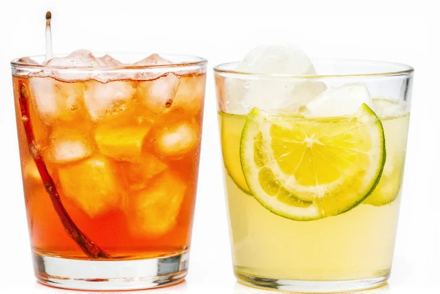 Person drinking cayenne pepper lemon water with caution symbol