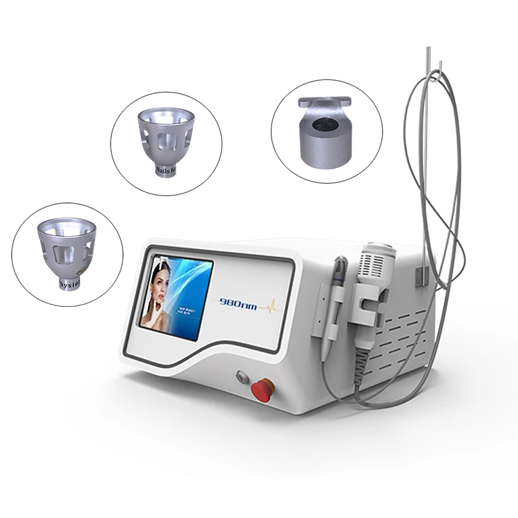 

2022 Taibobeauty device new 40w 980nm diode laser nail fungus therapy 3 in 1 spider vein removal machine