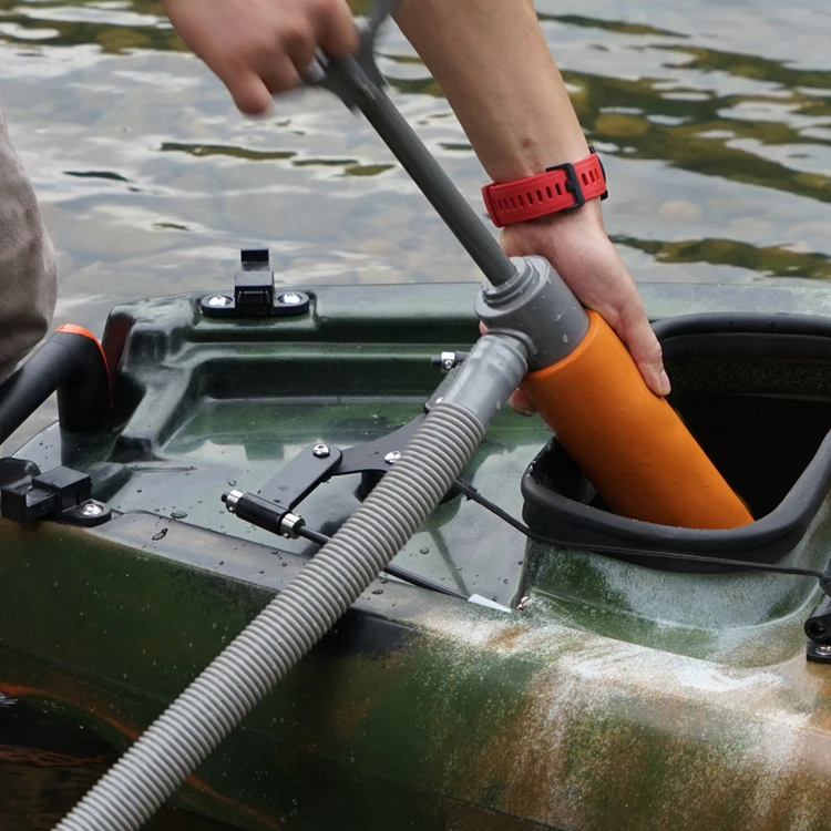 Kayak Hand Pump Floating Manual Bilge Water Pump Kayak Canoe