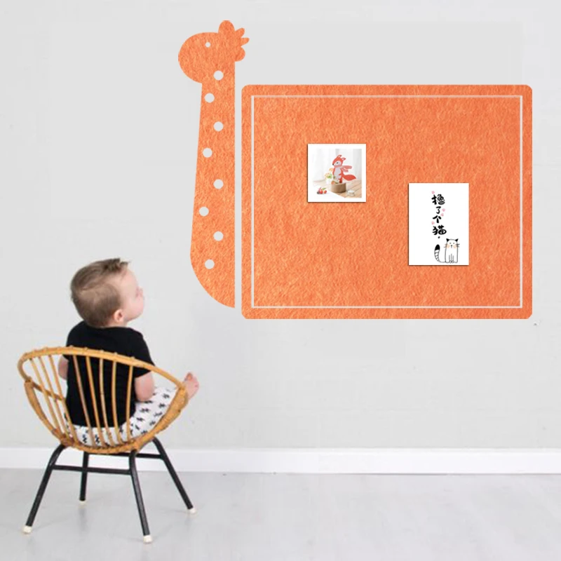 customized colors felt alphabet sticker