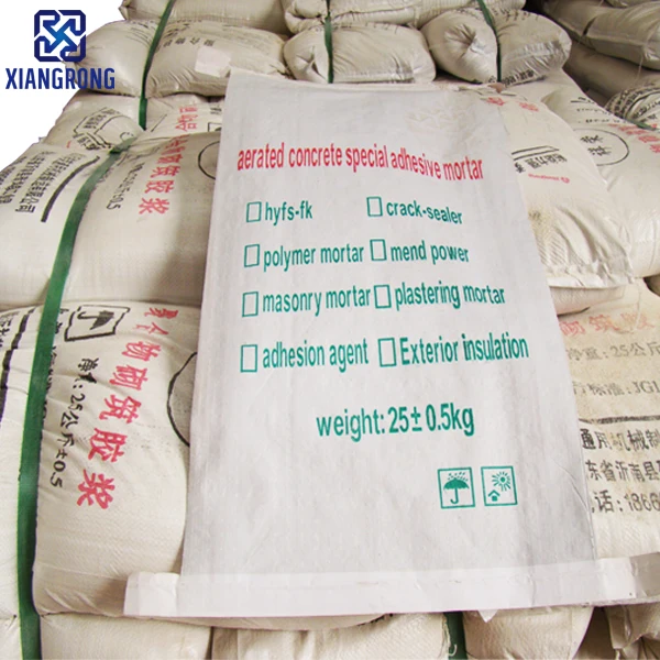 
Grey Dry Plaster Mortar aac panel grout mortar for aac block jointing mortar 
