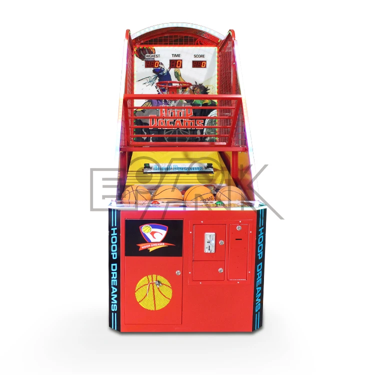 

Indoor Arcade Game Machine Coin Operated Amusement Game Machines Hoop Dreams Basketball Game Machine For Sale