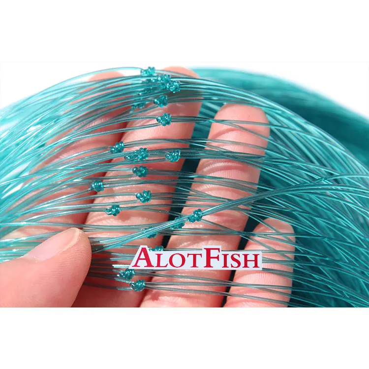 

High Stretch Nylon Monofilament Fishing Net Dark Green sample
