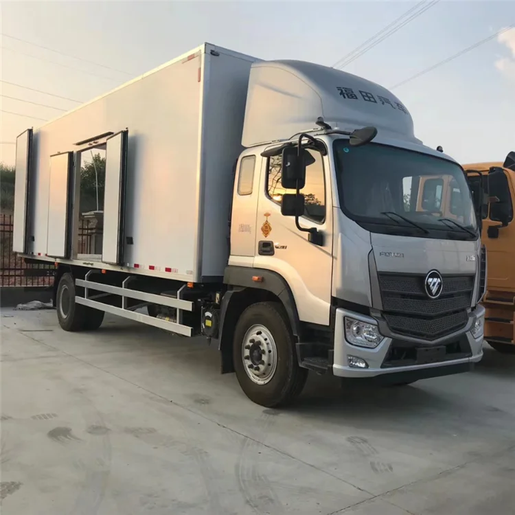 

12 ton refrigerated van Foton refrigerated truck price, Custom's requirement