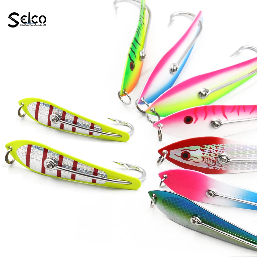 

Saltwater metal lure spoon fishing lure Trolling fishing tackle Drone Spoon, #1023,#1025,#1029