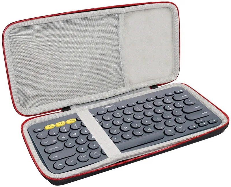 

Hard Carrying Case for Logitech K380 Multi-Device Bluetooth Keyboard Protective Storage Carrying Cases, Blue,black,red,or others