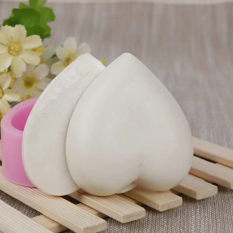 

Heart shaped love silicon DIY mousse liquid silicone mold handmade soap mold.