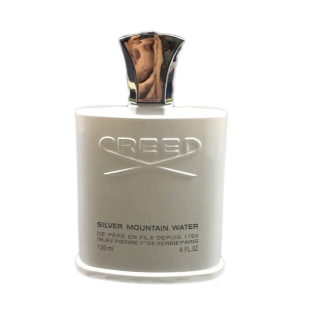 

High Quality Brand Creed Perfume Silver Mountain Water 120ml Eau de Parfum Long Lasting Fragrance Perfume Spray for Men