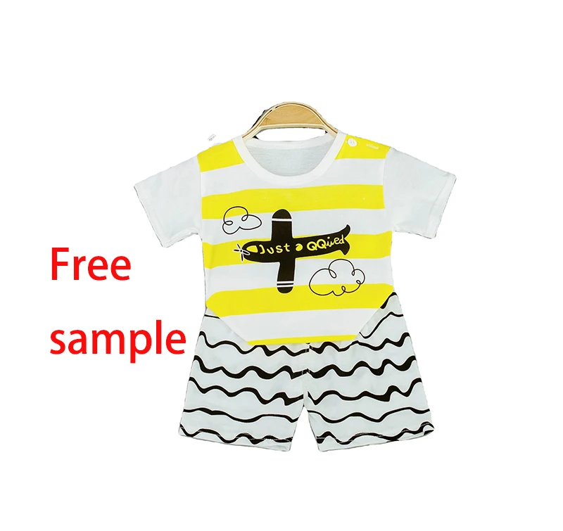 

Summer kids boutique outfits fashion cotton short sleeve clothes baby cotton summer clothing Unisex Kids Clothing Sets boy, Picture