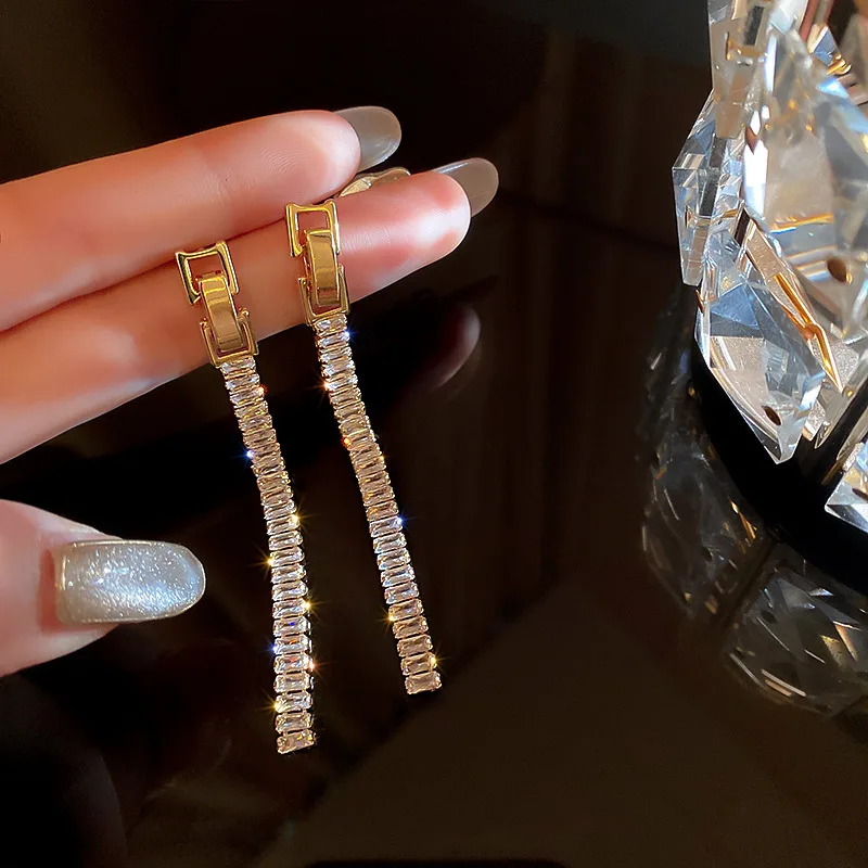 

fashion trendy crystal stylish earings 2021