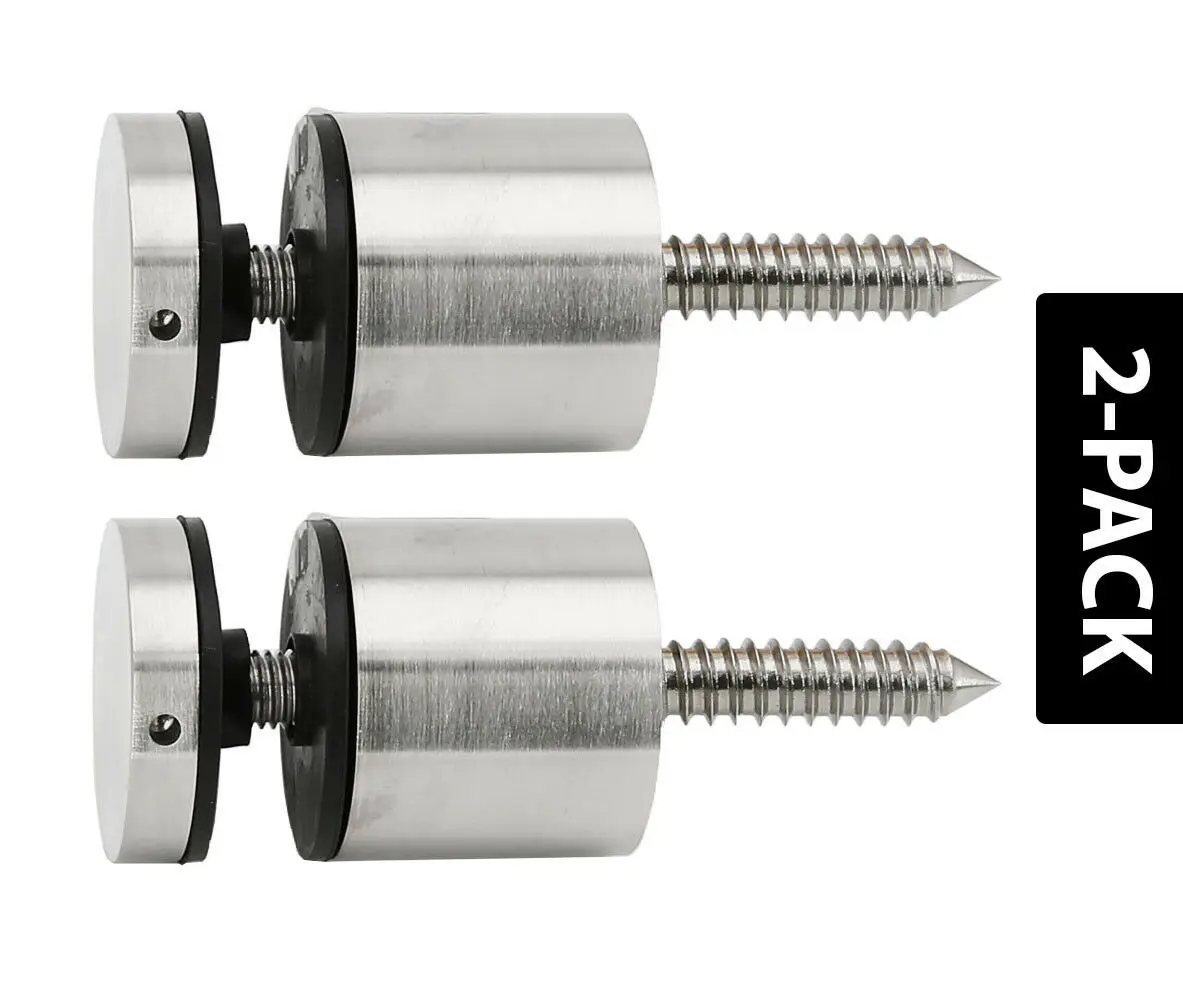 Isure Stainless Steel 316 Glass Railing Standoff Base Cap Glass Clamp