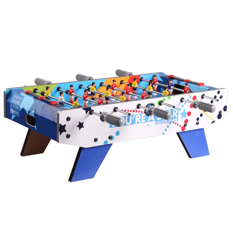 
Factory Price 2 Players Mini Football Soccer Table Game With Coins Soccer Table for sale 