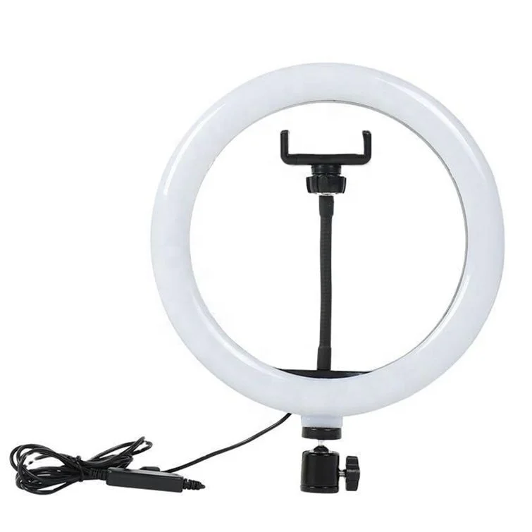 

High Quality Adjustable Brightness 12inch Makeup Photography LED Selfie Ring Light 30cm Tripod