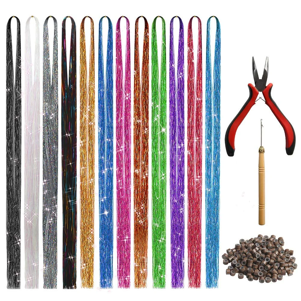 

Promotion Laser Wire pliers Needle Silicone Bead Hair Accessories Decoration