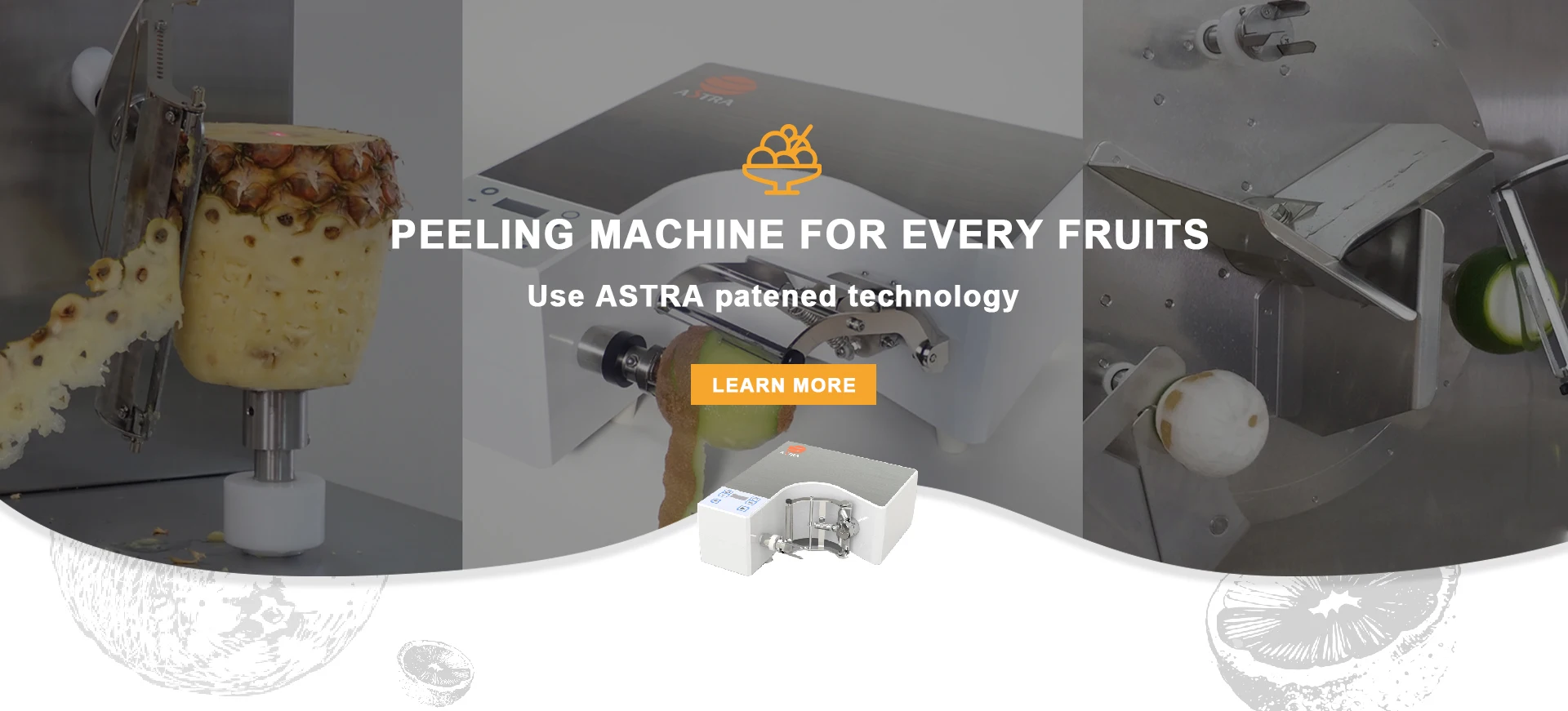 Why ASTRA fruit peeling machines are so special 