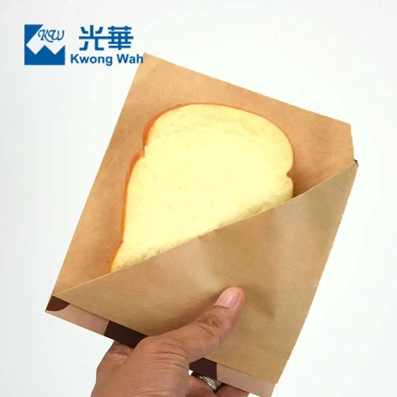 

Hot Selling Takeway Paper Bags Luxury Food Grade Snack Biscuits Packaging Kraft Paper Bag